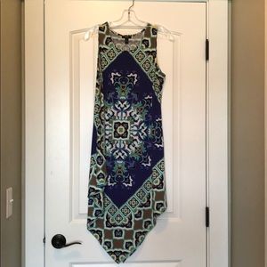 MSK Asymmetrical Dress